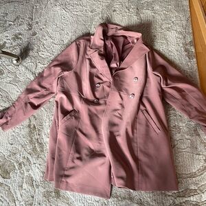 Torrid mauve trench coat size 3x